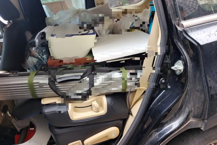 Used Toyota Highlander 2015 2.0T Four-Wheel Drive Elite Edition 7-Seater Left Rear Seat