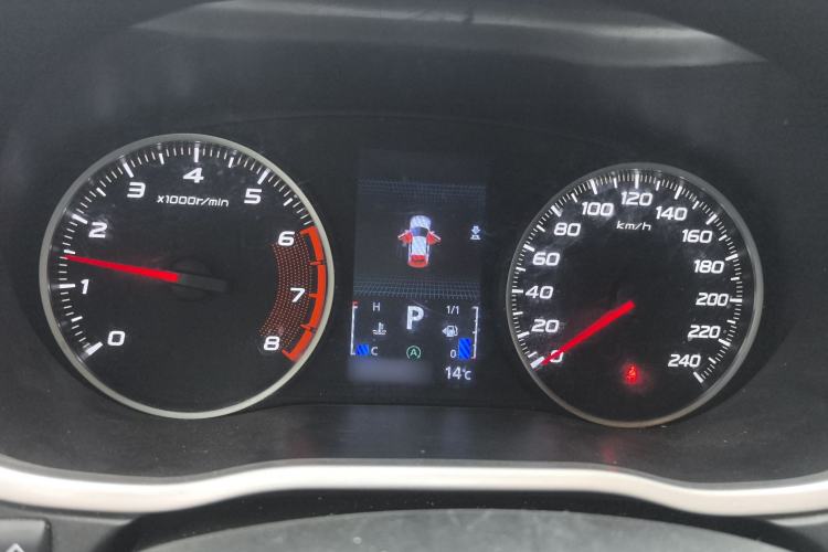 Used Mitsubishi Eclipse Cross 2019 1.5T CVT Two-Wheel Drive Dream Edition China VI Standard Instrument Cluster