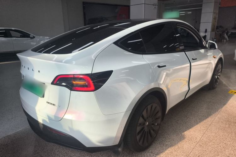 Used Tesla Model Y 2022 Revised Version Rear-Wheel Drive Rear Right 45 Deg