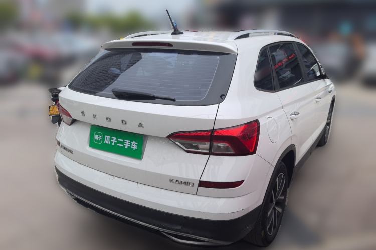 Used Skoda Kamiq 2018 1.5L Automatic Comfort Edition China VI Standard Rear Right 45 Deg