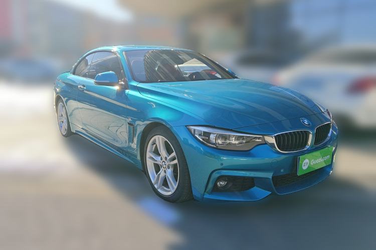 Used BMW 4 Series 2017 425i Convertible M Sport Package Front Right 45 Deg