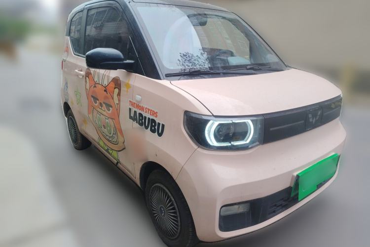 Used Wuling Hongguang MINIEV 2022 Macaron Premium Model – Lithium Iron Phosphate Front Right 45 Deg