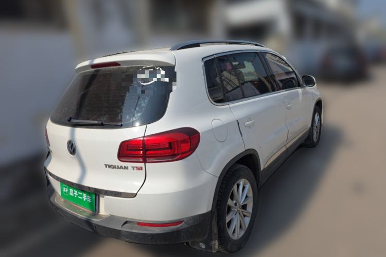 Used Volkswagen Tiguan 2015 1.8TSI Automatic Two-Wheel Drive Comfort Edition Rear Right 45 Deg