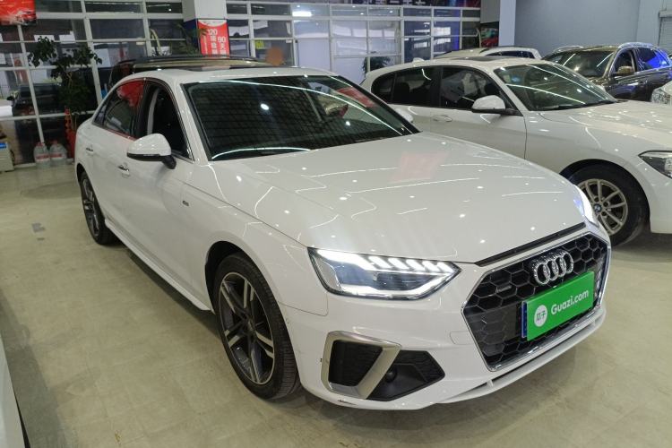 Used Audi A4L 2020 40 TFSI quattro Luxury Dynamic Model Front Right 45 Deg