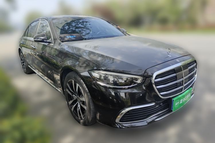 Used Mercedes-Benz S-Class 2021 S 400 L Luxury Model Front Right 45 Deg