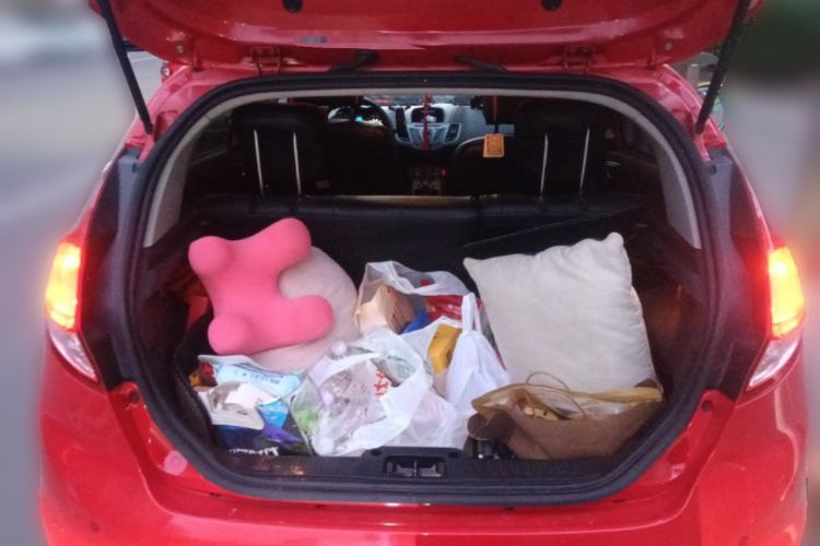 Used Ford Fiesta 2013 Hatchback 1.5L Automatic Fashion Edition Trunk