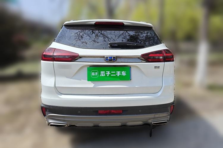 Used Geely Auto Emgrand X7 Sport 2018 1.8TD Automatic Two-Wheel Drive ZhiZun Model with 4G Connectivity Rear