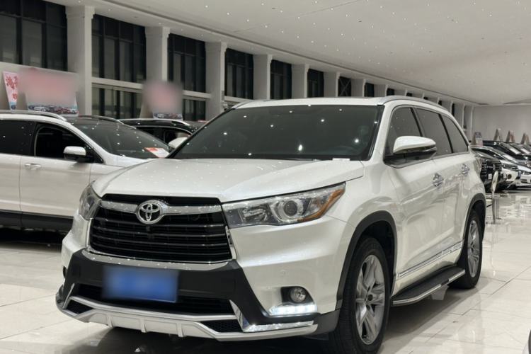 Used Toyota Highlander 2017 2.0T Four-Wheel Drive Luxury Edition 7 Seats