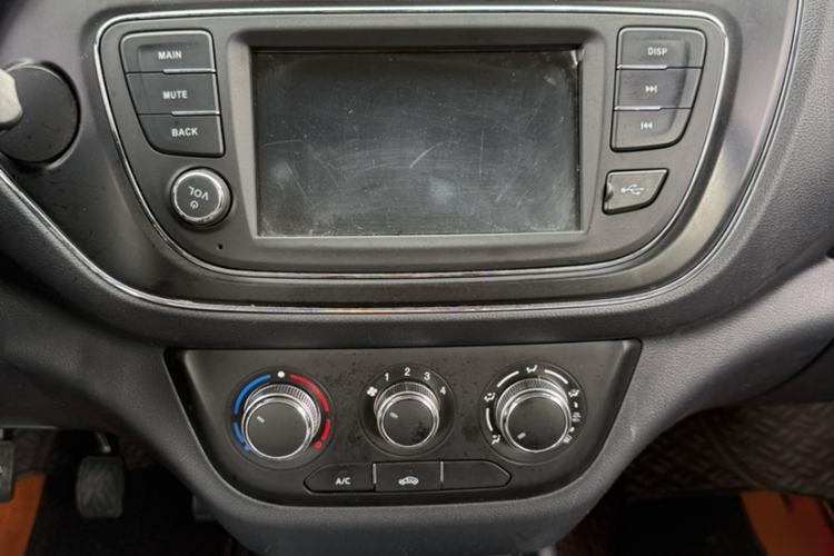 Used CHANGAN KAICHENG Ounuo S 2023 1.5L Deluxe Edition Dual-Steaming Air-Conditioned Passenger Van JL473QG 7 Seats Audio And AC Panel