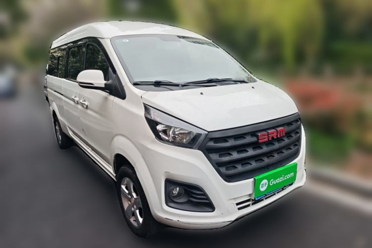 Used Jinbei Gold Hiace 2023 1.5L Passenger Van Travel Lion 5/6/7-Seater with Central Air Conditioning
