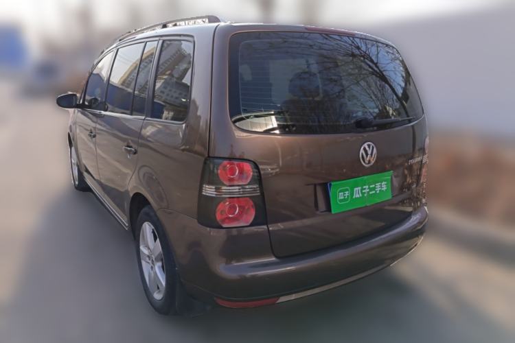 Used Volkswagen Touran 2013 1.4T Manual Comfort Edition 5-Seater Rear Left 45 Deg