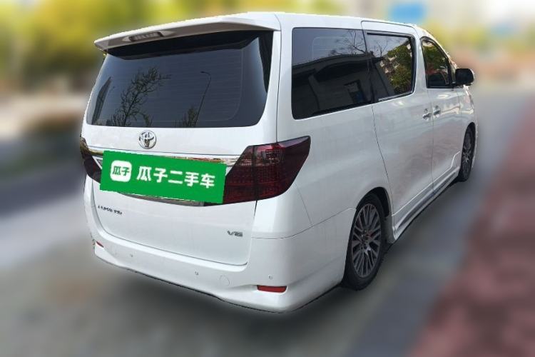 Used Toyota Alphard 2012 3.5L Luxury Edition Rear Right 45 Deg