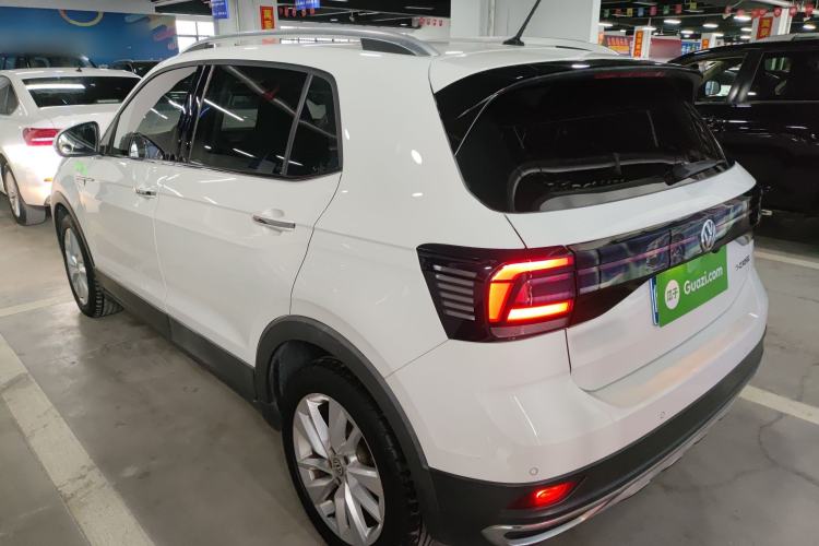 Used Volkswagen T-Cross 2019 1.5L Automatic Comfort Edition Rear Left 45 Deg