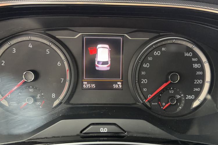 Used Volkswagen Tayron 2020 330TSI Two-Wheel Drive Luxury Smart Connectivity Version Instrument Cluster