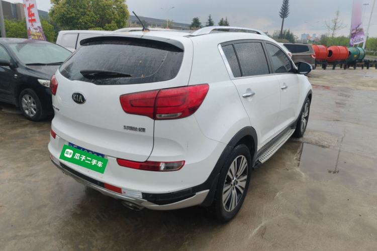 Used Kia Sportage R 2016 2.0L Automatic Two-Wheel Drive DLX Rear Right 45 Deg