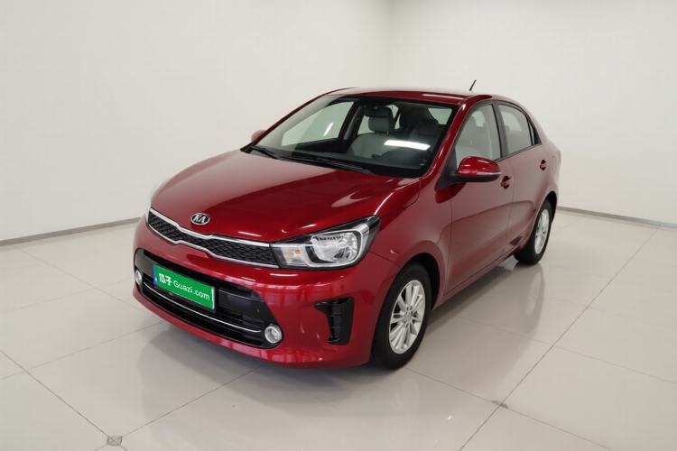 Used Kia Pegas 2017 1.4L Automatic Value Edition Front Left 45 Deg