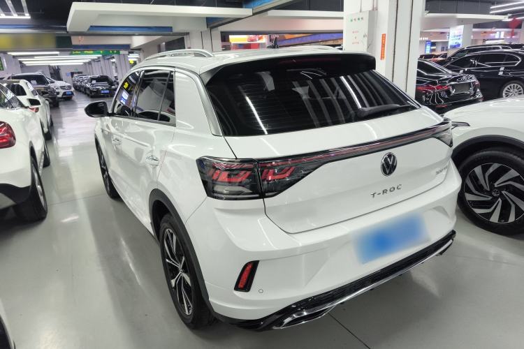 Used Volkswagen T-ROC 2023 300TSI DSG Two-Wheel-Drive Chen Guang Edition Rear Left 45 Deg