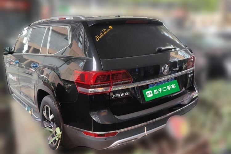 Used Volkswagen Teramont 2017 380TSI Four-Wheel Drive Luxury Edition Rear Left 45 Deg