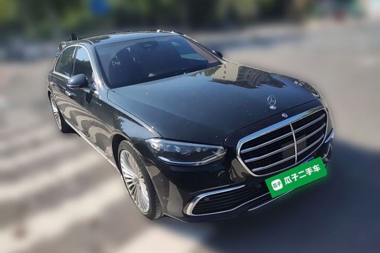 Used Mercedes-Benz S-Class 2022 S 400 L Business Model Front Right 45 Deg