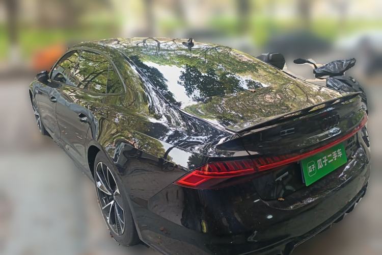 Used Audi A7L 2024 45 TFSI Luxury Edition Rear Left 45 Deg