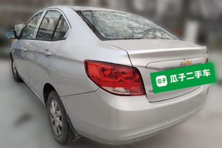 Used Chevrolet Sail 2015 Sail 3 1.3L Manual Ideal Edition Rear Left 45 Deg