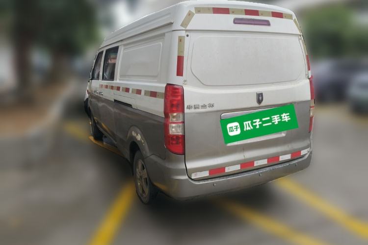 Used Jinbei New Hiace X30L 2018 1.5L Box Truck Business Edition DLCG14 Rear Left 45 Deg