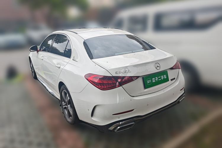 Used Mercedes-Benz C-Class 2022 Restyled C 200 L Sport Edition Rear Left 45 Deg