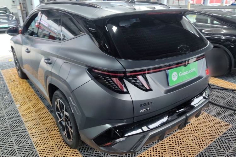 Used Hyundai Tucson 2025 Tucson L 1.5T Elite Edition N-Line Rear Left 45 Deg