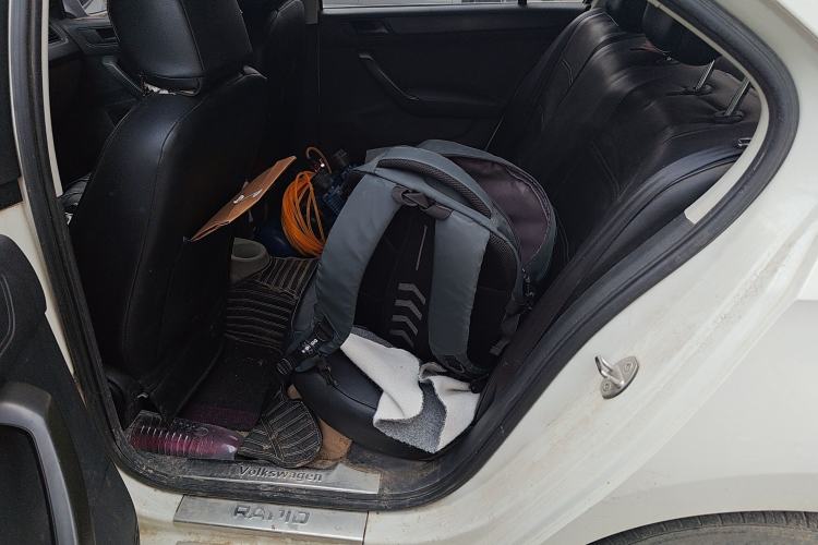 Used Skoda Rapid 2015 1.4L Manual Enjoyment Model Left Rear Seat