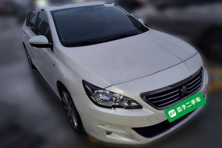 Used Peugeot 408 2018 Revised 350THP Automatic Luxury Edition Front Right 45 Deg