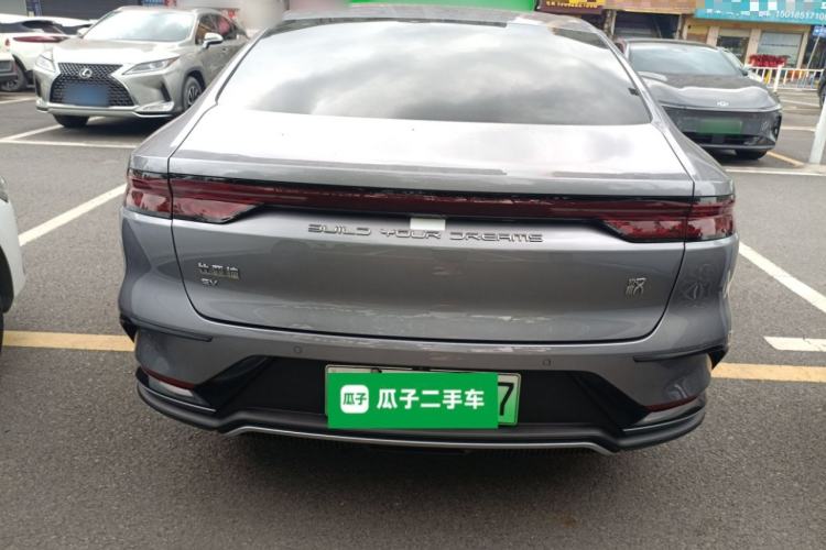 Used BYD Han 2024 EV Glory Edition 605KM Front-Wheel-Drive Premium Model Rear