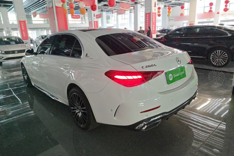 Used Mercedes-Benz C-Class 2025 Facelift C 260 L Sport Edition Rear Left 45 Deg