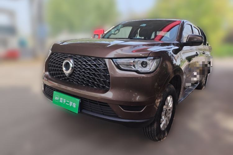 Used Great Wall Poer 2020 2.0T Commercial Version Automatic Diesel Two-Wheel Drive Elite Trim with Long Bed – GW4D20M