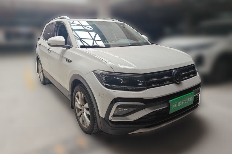 Used Volkswagen T-Cross 2020 280TSI DSG Comfort Edition Front Right 45 Deg