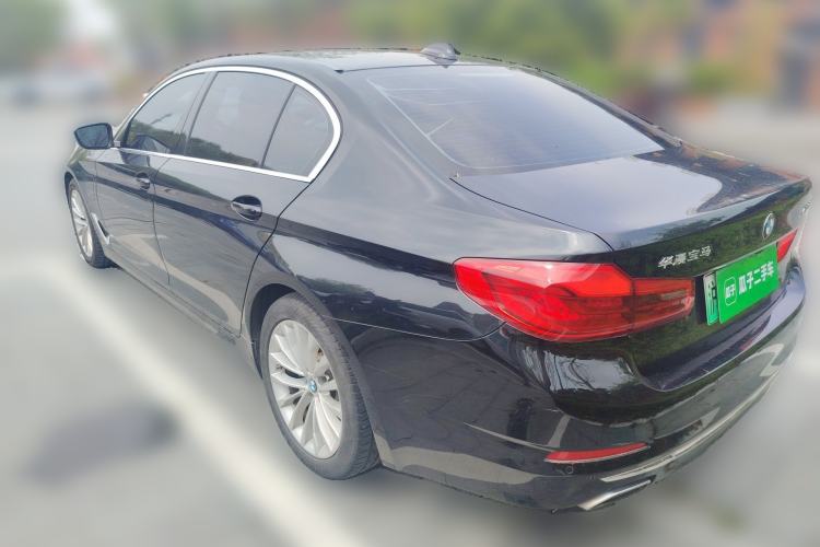 Used BMW 5 Series New Energy 2020 Mileage Upgrade Version 530Le Luxury Package Rear Left 45 Deg