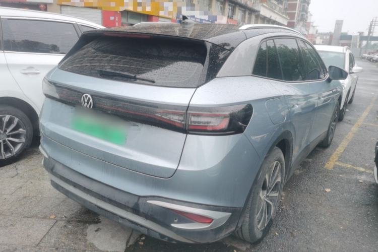 Used Volkswagen ID.4 X 2021 Pure Edition Rear Right 45 Deg