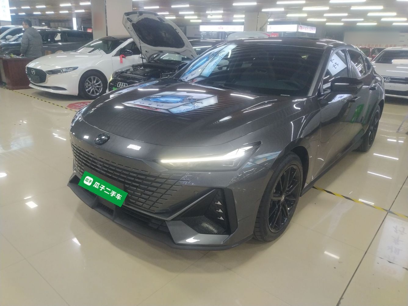 تحت مقدمة السيارة