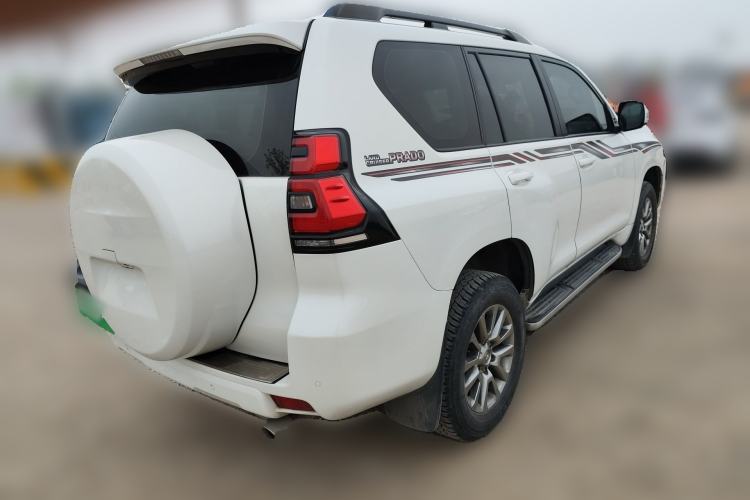 Used Toyota Prado 2018 3.5L Automatic TX-L with Rear-Mounted Spare Tire Rear Right 45 Deg