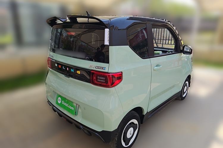 Used Wuling Hongguang MINIEV 2021 Macaron Fashion Model Lithium Iron Phosphate Rear Right 45 Deg