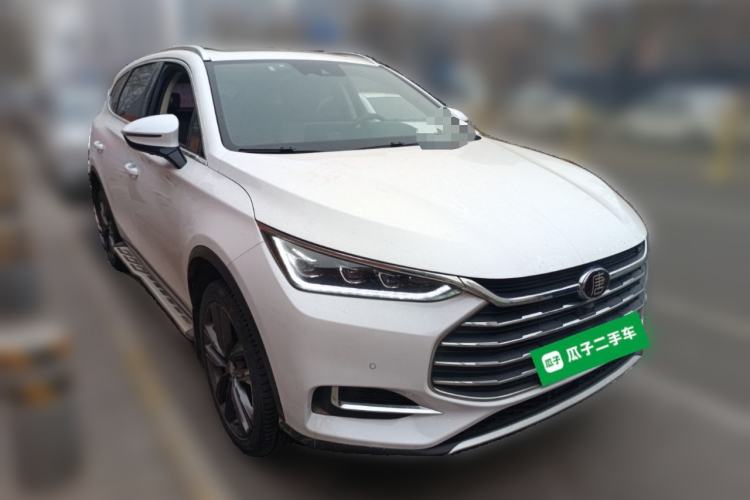 Used BYD Tang 2019 2.0T Automatic SmartConnect Luxury Version 5 Seats China VI Standard Front Right 45 Deg