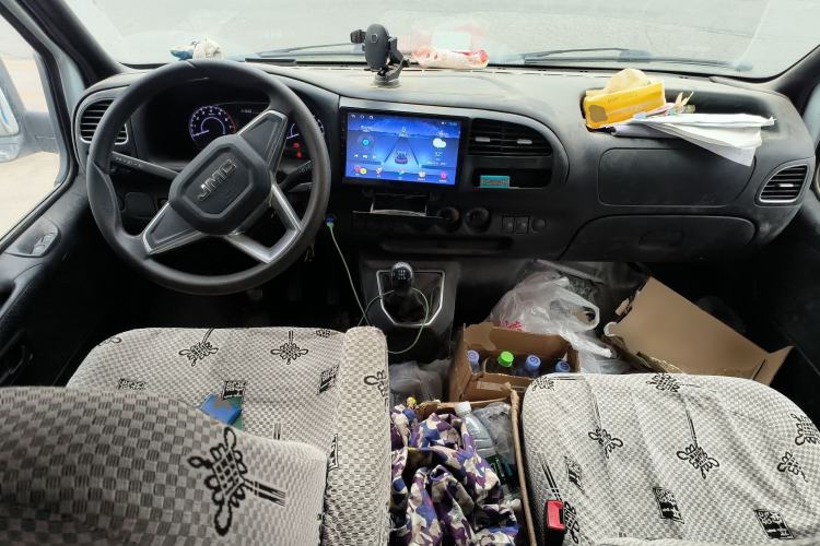 Used JMC Transit 2021 2.8T Space King Taurus Long Wheelbase Mid-Height Rear Single Tire – Step 6-Seater Diesel Euro VI JX493