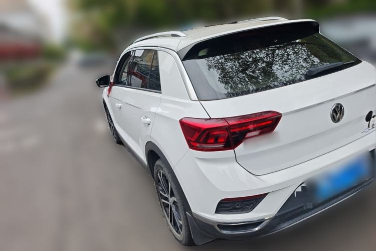 Used Volkswagen T-ROC 2018 280TSI DSG Two-Wheel-Drive Comfort Version China V Standard Rear Left 45 Deg
