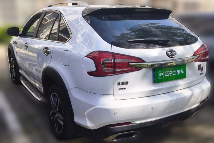 Used BYD Tang New Energy 2015 2.0T Four-Wheel-Drive Flagship Model Rear Left 45 Deg
