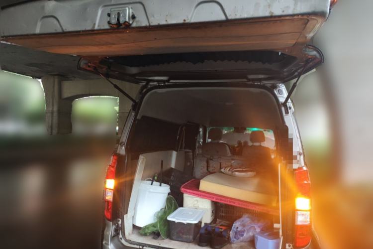 Used Jinbei Hiace X30 2021 1.5L Wealthy Single-Steaming Air-Conditioned Version Bus China VI Standard SWC15M Trunk