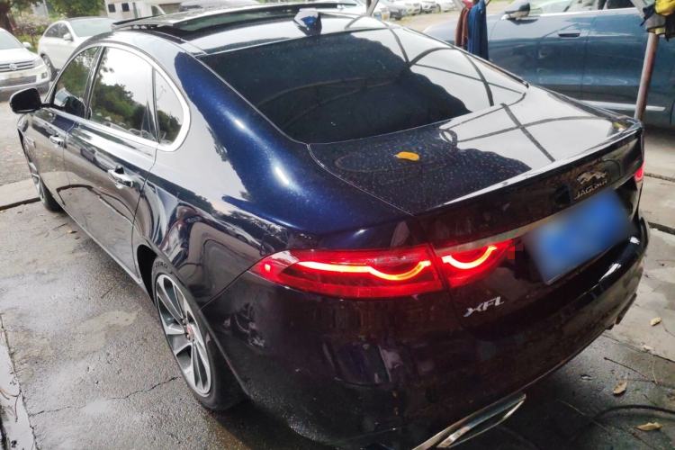 Used Jaguar XFL 2021 XFL 2.0T P200 Two-Wheel-Drive Elite Luxury Edition Rear Left 45 Deg