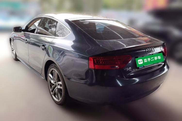 Used Audi A5 2012 2.0TFSI Sportback Rear Left 45 Deg