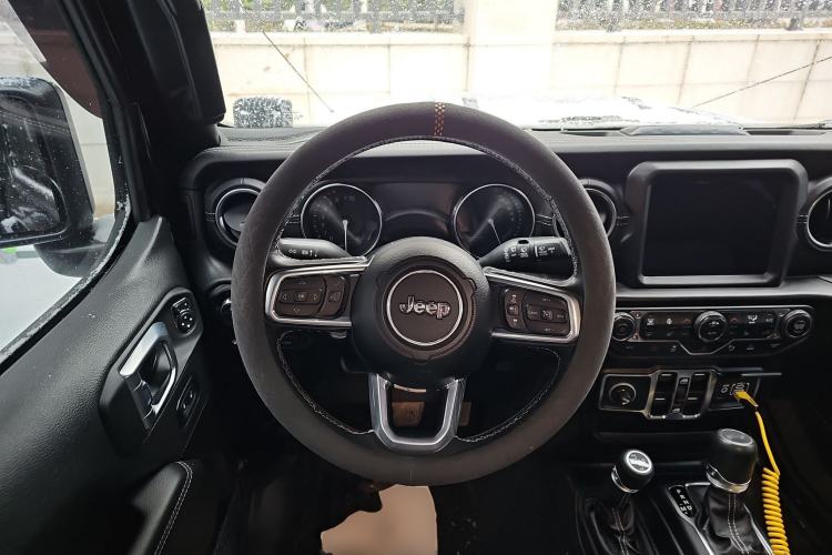 Used Jeep Wrangler New Energy 2021 Four-Door 2.0T 4xe Sahara Steering Wheel