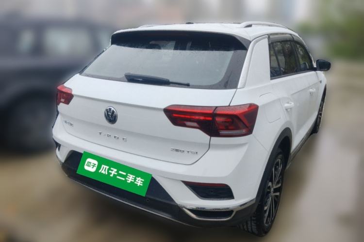 Used Volkswagen T-ROC 2020 280TSI DSG Two-Wheel Drive Comfort Version Rear Right 45 Deg