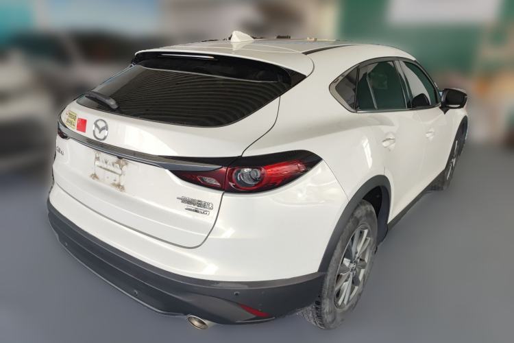 Used Mazda CX-4 2020 2.0L Automatic Two-Wheel Drive Blue Sky Dynamic Edition Rear Right 45 Deg