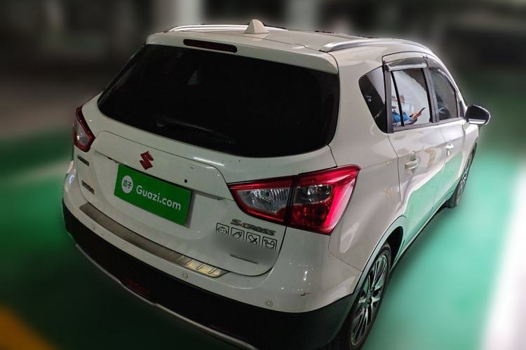 Used Suzuki S-Cross 2014 1.6L CVT Four-Wheel Drive Luxury Version Rear Right 45 Deg